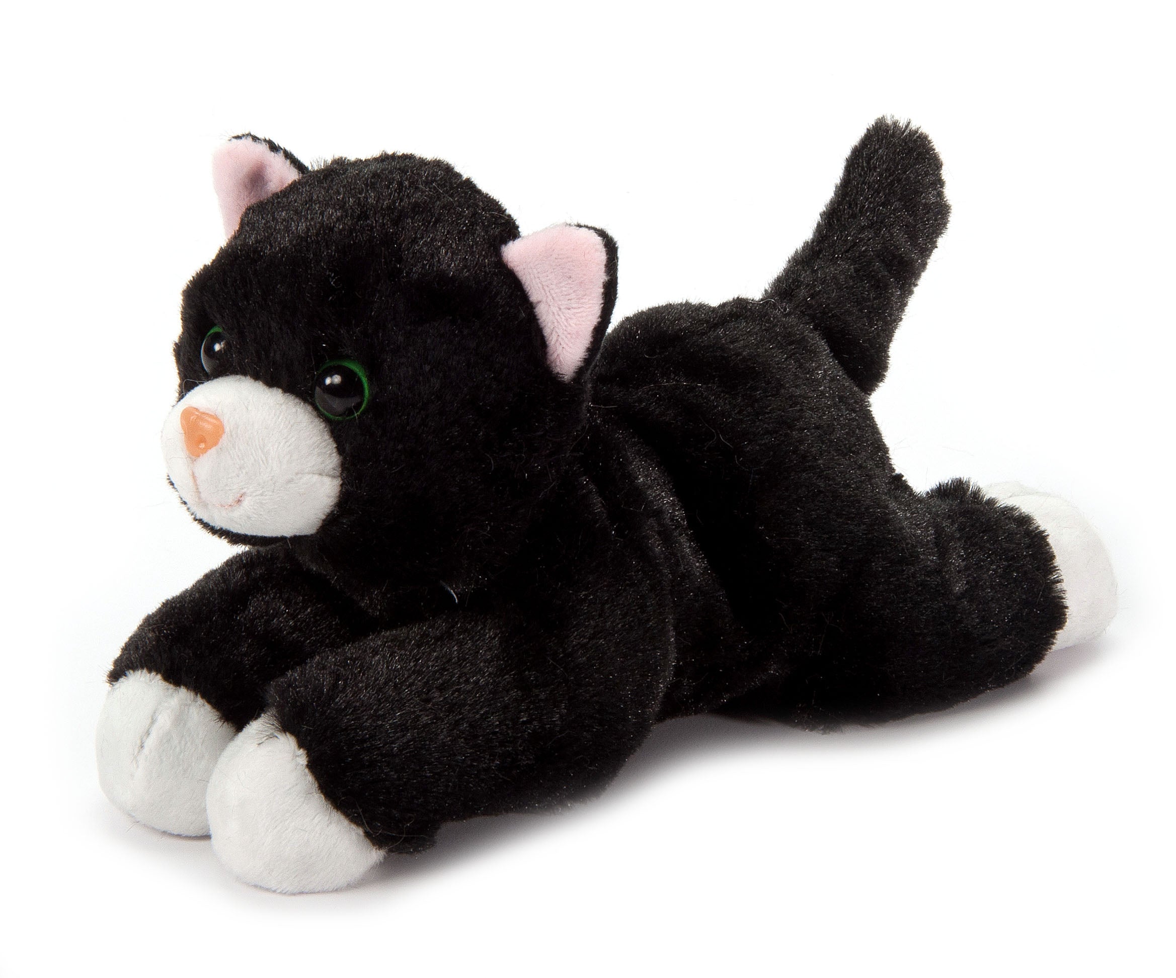 Scoopz Black & White Cat 8" Plush by Zoologee