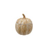 Stoneware Pumpkin Shaped Jar with Lid by Creative Co-Op