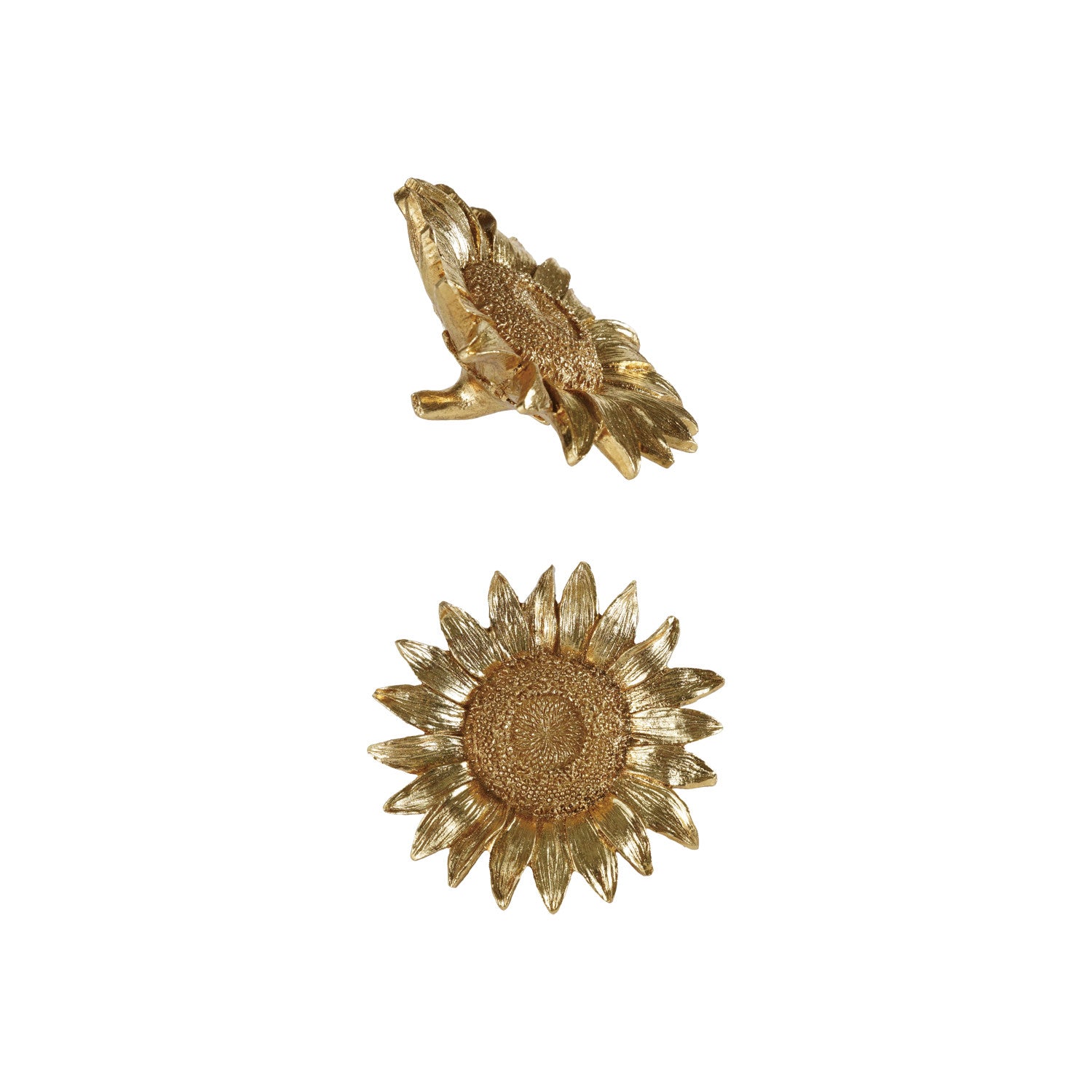 Resin Sunflower, Gold Finish by Creative Co-Op