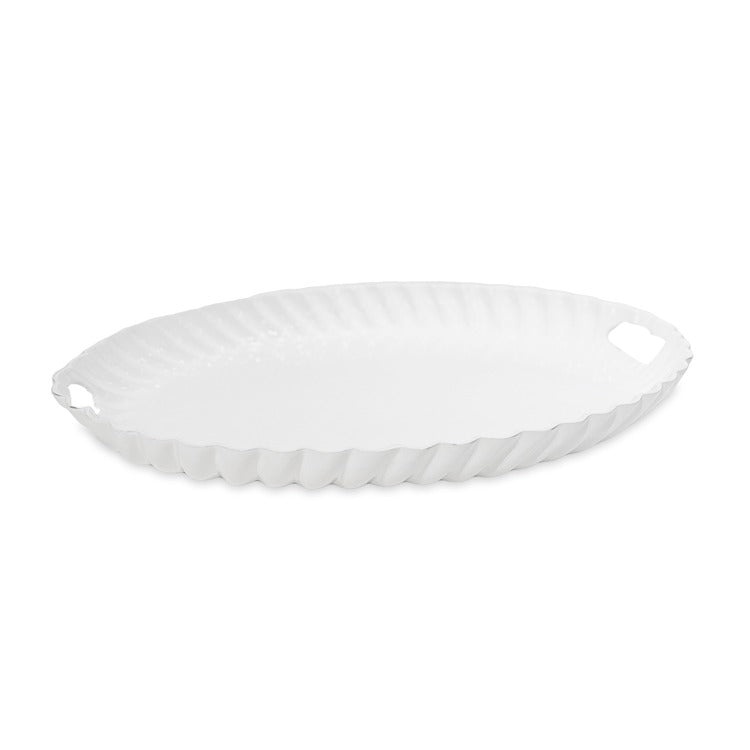 Beatriz Ball Vida Vienna Oval Tray with Handles
