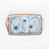 Wooden Serving Tray Rectangle Coastal Oysters by Kim Hovell Art