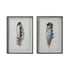 Framed Wall Decor with Feather, 2 Styles