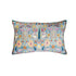 24"L x 16"H Cotton Blend Velvet Printed Lumbar Pillow