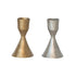 Hand-Forged Cast Iron Taper Holder, 2 Finishes