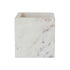 Marble Container, White