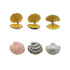Enameled Metal Shell Shaped Trinket Box with Jewels, 3 Styles