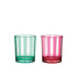 14 oz. Acrylic Drinking Glass with Stripes, 3 Colors