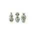 Hand-Painted Stoneware Vase with Floral Design, 3 Styles