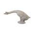 Resin Leaning Goose, Heavily Distressed Finish
