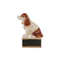 Hand-Painted Stoneware Vintage Reproduction Spaniel