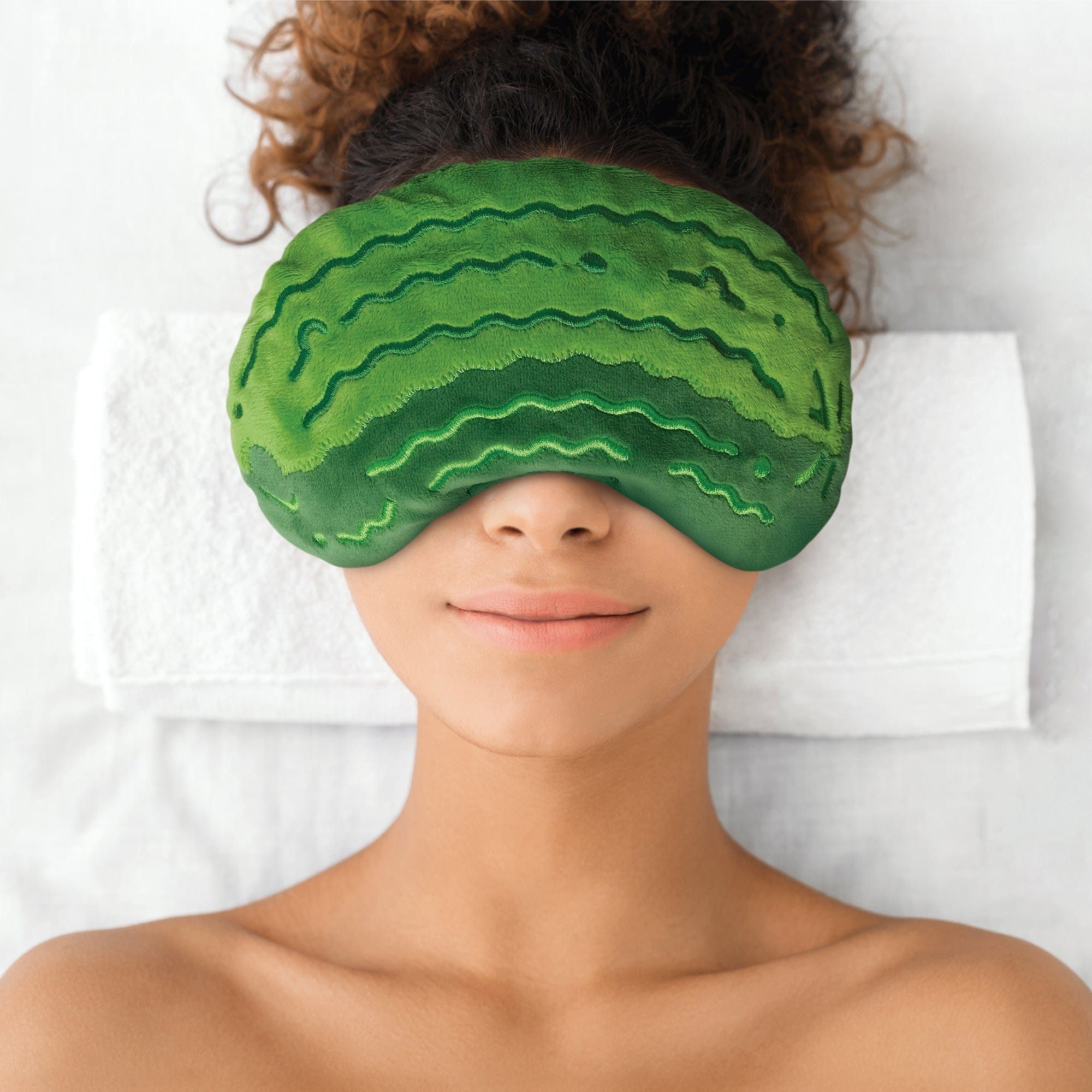 Dilly Dally Pickle Eye Pillow - Hot & Cold Comfort Pack by Fred