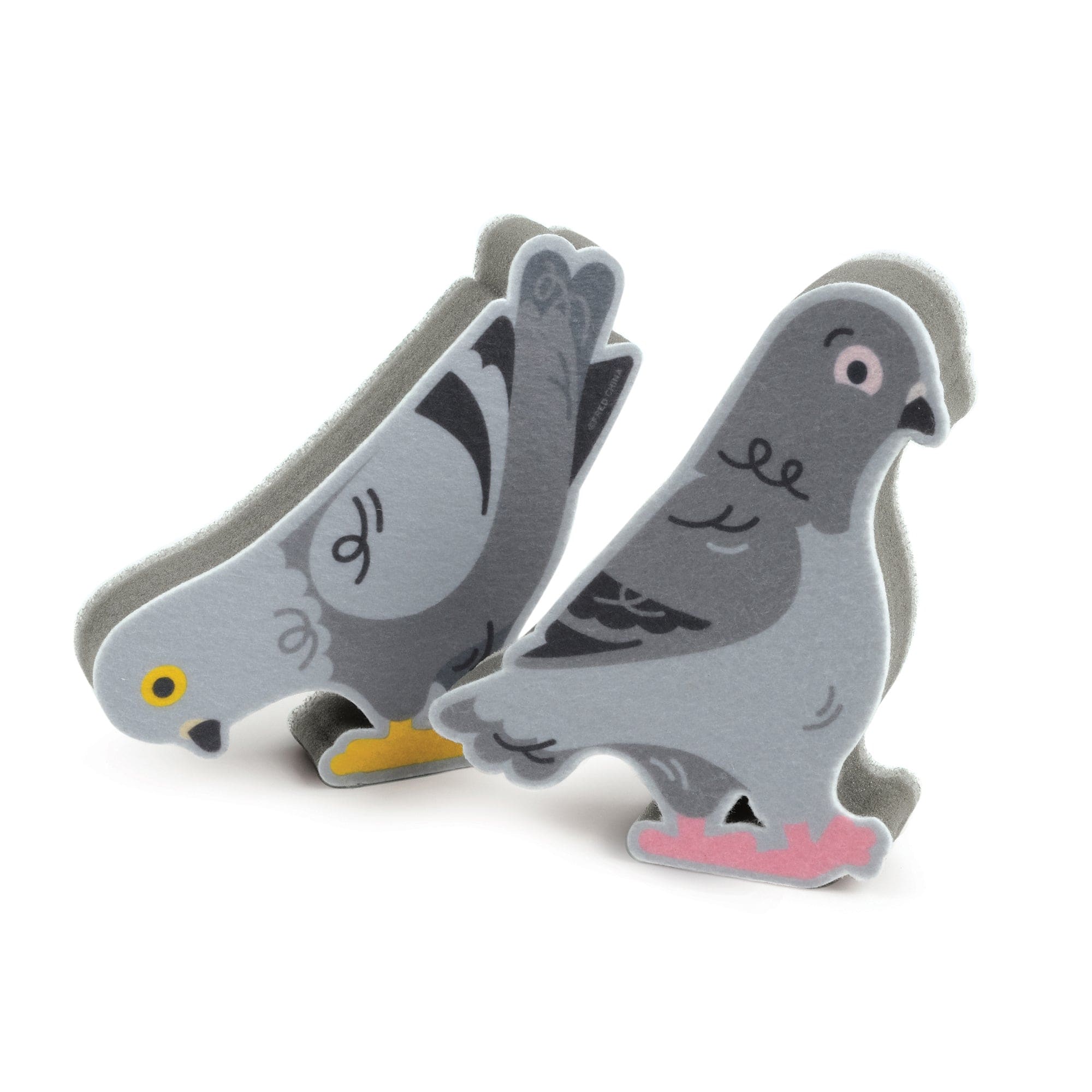 Dirty Birdies Pigeon Sponges - Set of 2 by Fred
