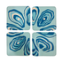Oyster Twist Coasters Set of 4