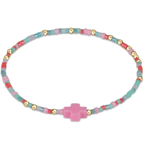 egirl hope unwritten signature cross bracelet - anything is popsicle - A. Dodson's