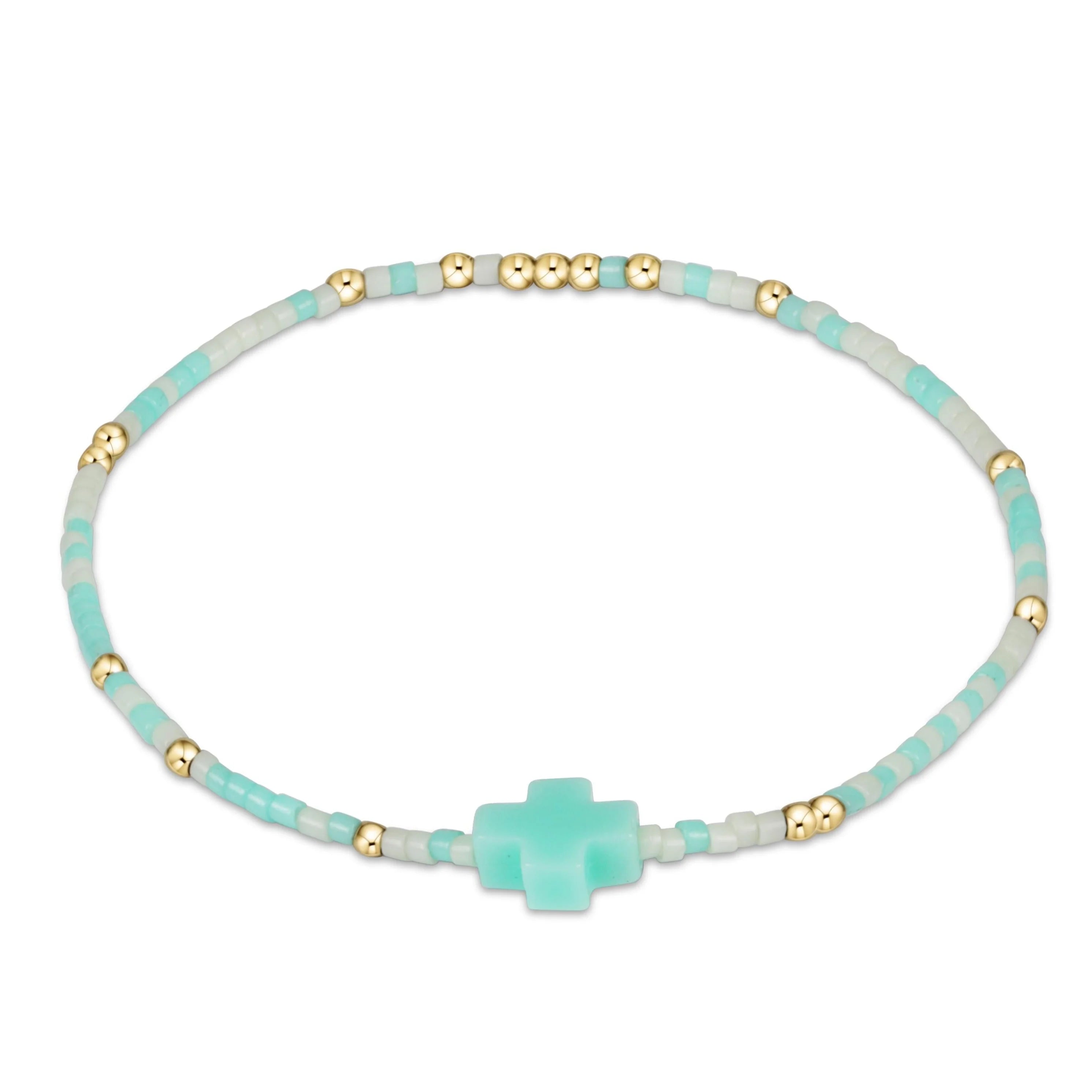 egirl hope unwritten signature cross bracelet - what i mint to say - A. Dodson's