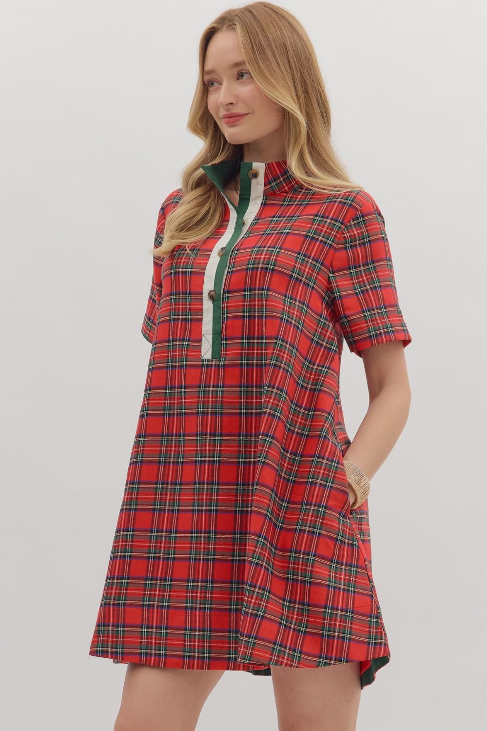 Sammy Plaid Mini Dress