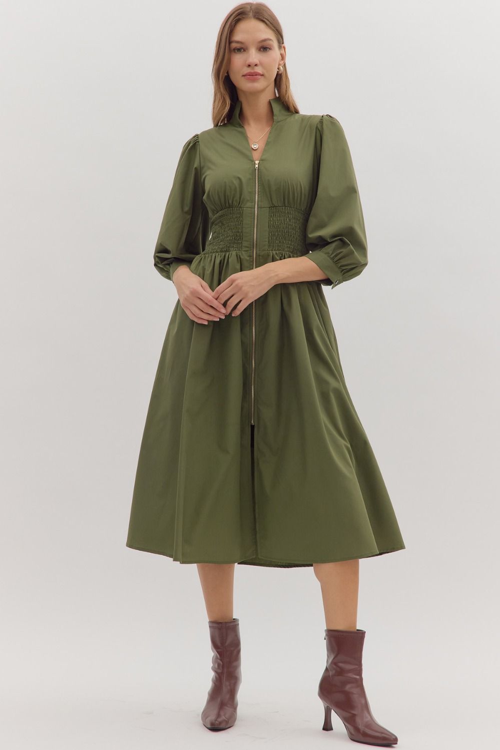 Demi Smocked Waist Dress