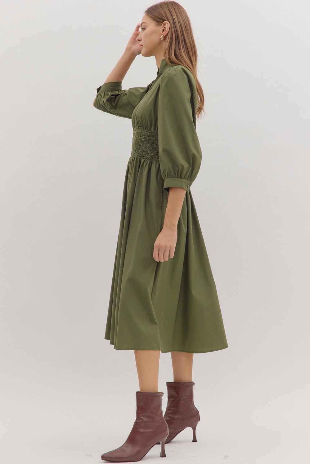 Demi Smocked Waist Dress