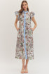 Hollis Animal Print Short Sleeve Dress