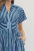 Rebecca Midi Zip Front Dress