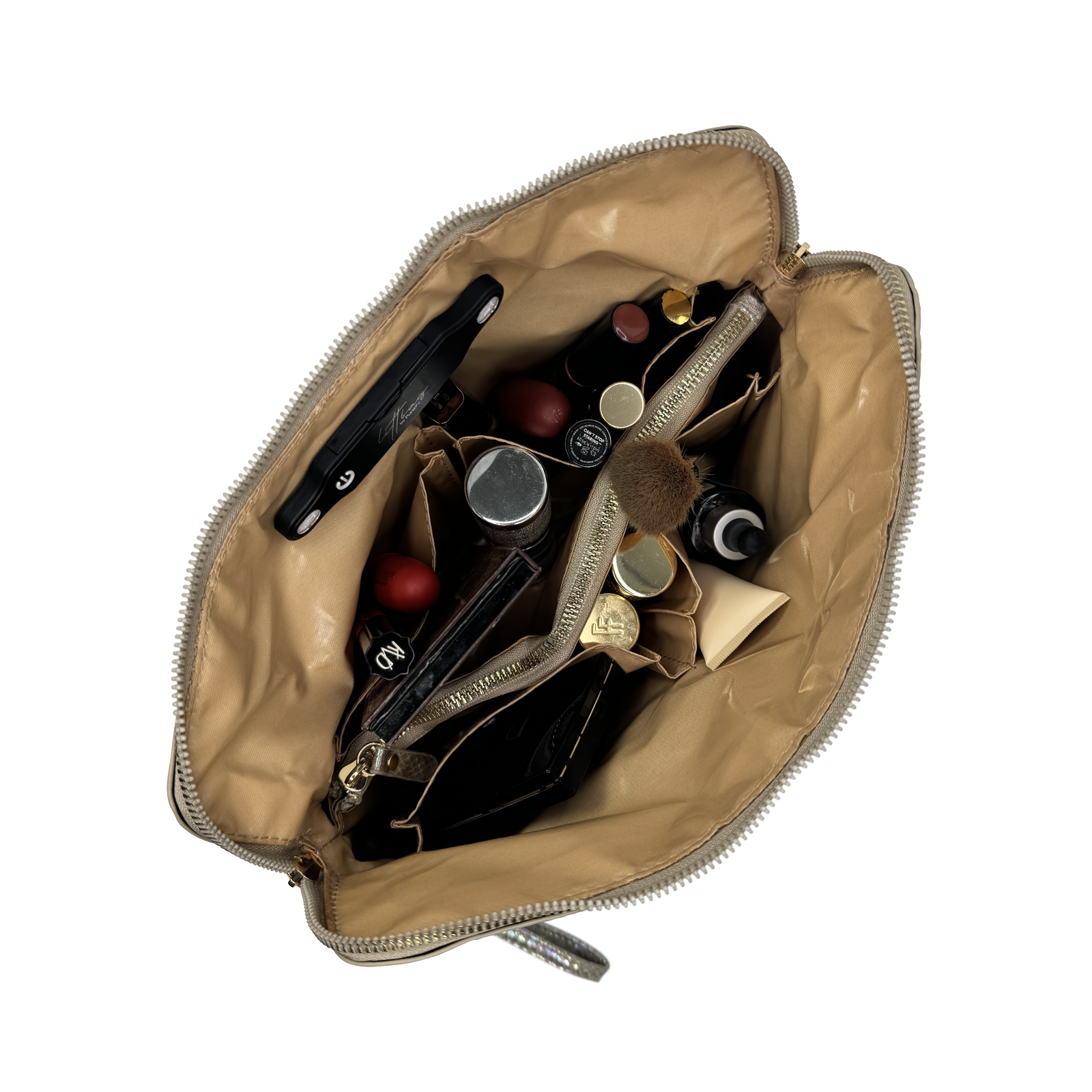 NEW Updated Litt Makeup Case - Glimmer Leopard