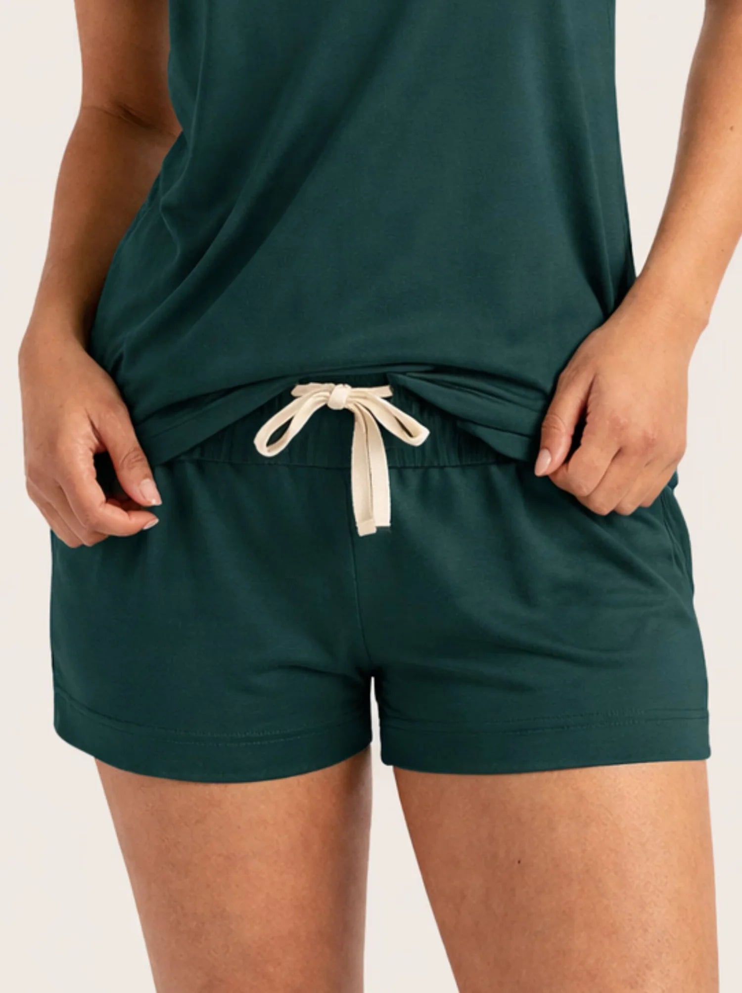Goodnight Sleep Shorts - Forest Green BY BOODY