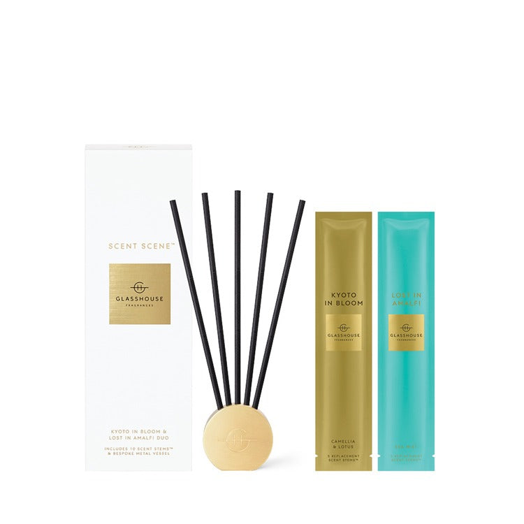 Scent Scene Duo - LOST IN AMALFI & KYOTO IN BLOOM