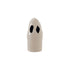 Stoneware Ghost with Cut-Outs, White & Black by Creative Co-Op