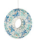 Mosaic Circle Bird Feeder Dragonfly