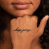Keep Going Manifestation Tattoo