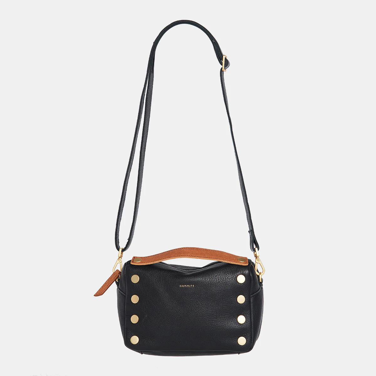 Hammitt EVAN CROSSBODY SMALL Black with Brushed Gold - A. Dodson's