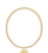 eCollegiate Extends Classic Gold 3mm Bracelet - North Carolina State University by enewton