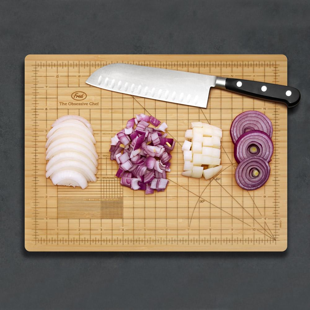 Obsessive Chef Bamboo Cutting Board by Fred