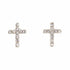 Cross - Pray Trust Wait Stud Earrings with Wood Gift Box by Santa Barbara Design Studio