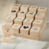 Cross - Pray Trust Wait Stud Earrings with Wood Gift Box by Santa Barbara Design Studio