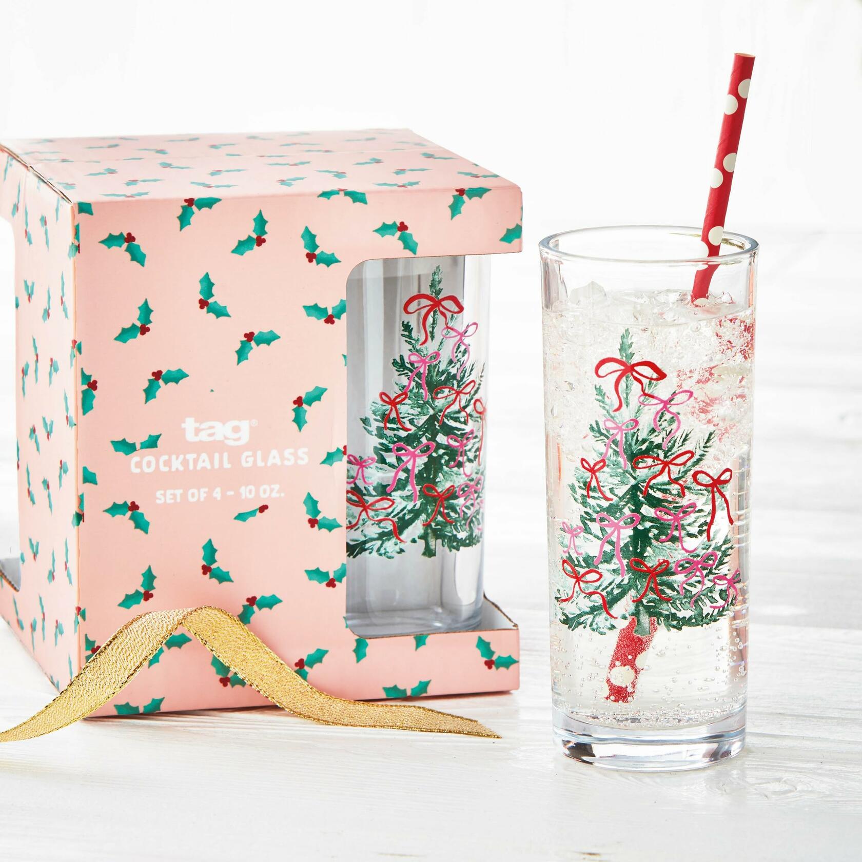 Very Merry Drinks Glass Set of 4