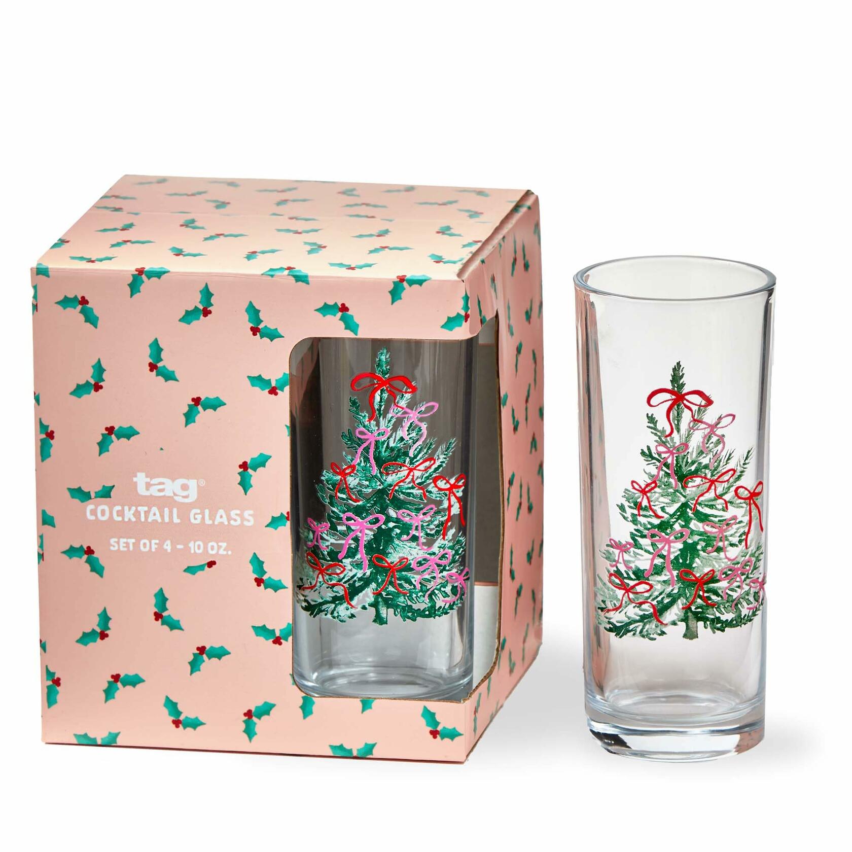 Very Merry Drinks Glass Set of 4