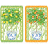 CASPARI Citrus Topiaries Large Type Playing Cards - 2 Decks Included