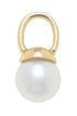 Pearl Drop Charm in Ivory