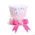 8.5" Pink Sprinkles Top Hat