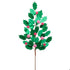 27" Pink Holly Felt Spray