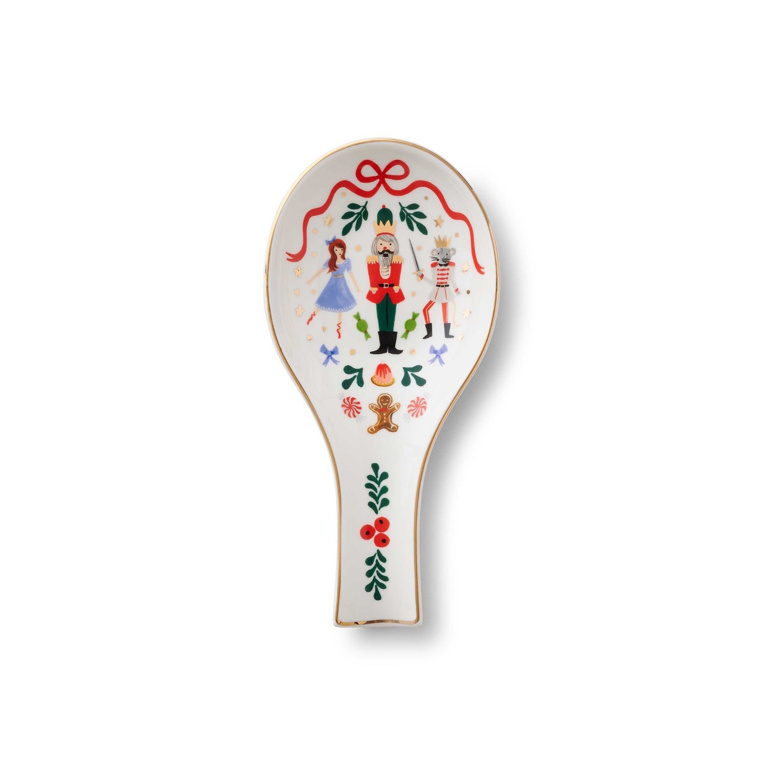 Nutcracker Porcelain Spoon Rest