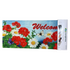 Geraniums and Daisies Textured Sassafras Switch Mat - A. Dodson's