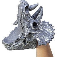 DINO SKULL HAND PUPPET - 2 STYLES - A. Dodson's