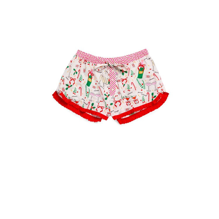 ASSORTED SET OF 6 CELEBRATION BOXER SHORTS,IVORY