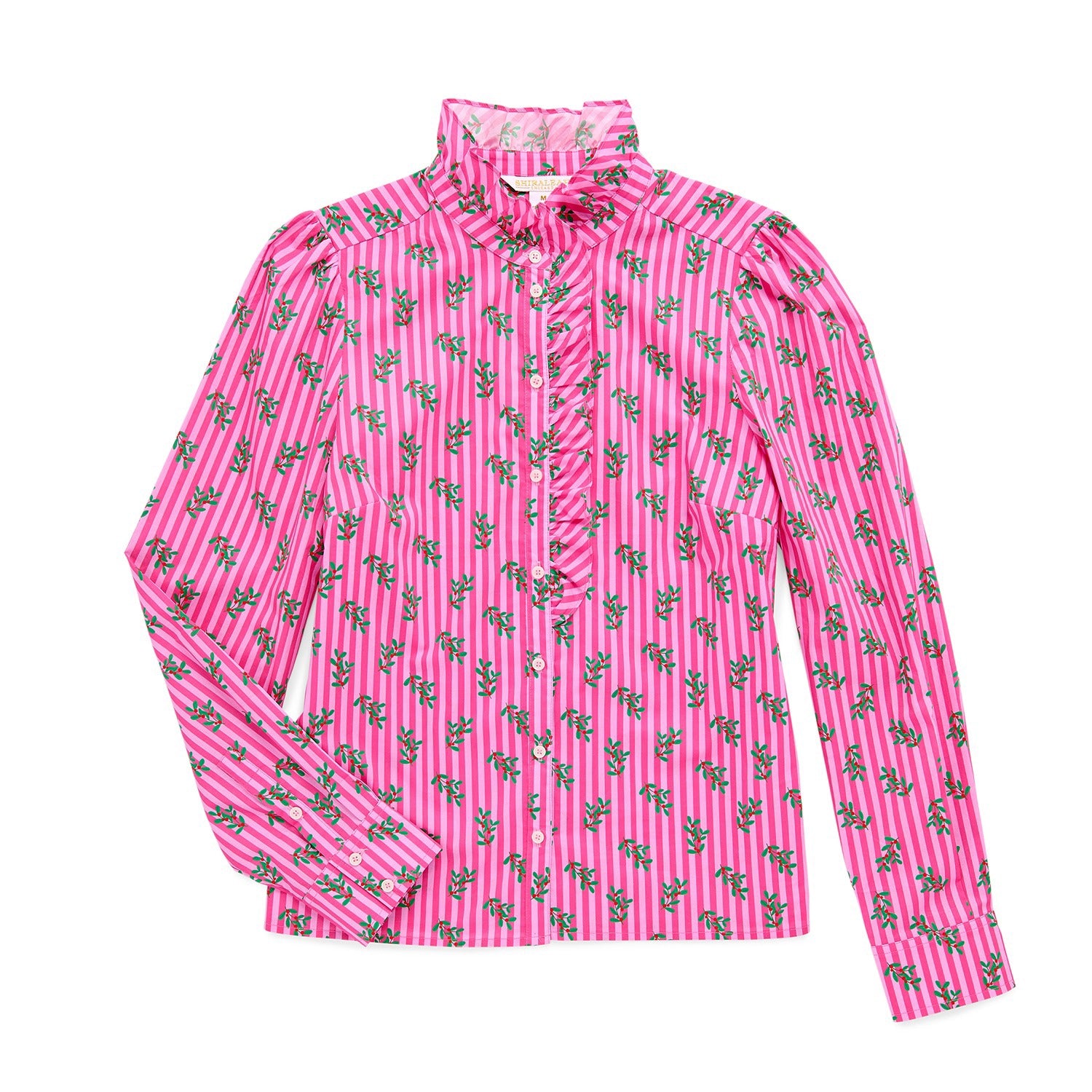 ASST/8 HOLLY RUFFLE BLOUSES,PINK