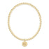 enewton extends - gameday ecollegiate classic gold 3mm bracelet -south carolina disc
