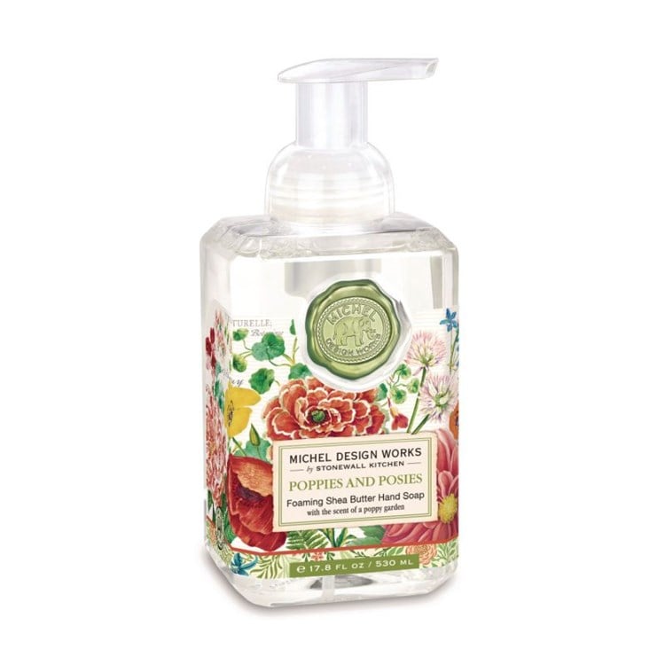 MDW Poppies & Posies Foaming Soap