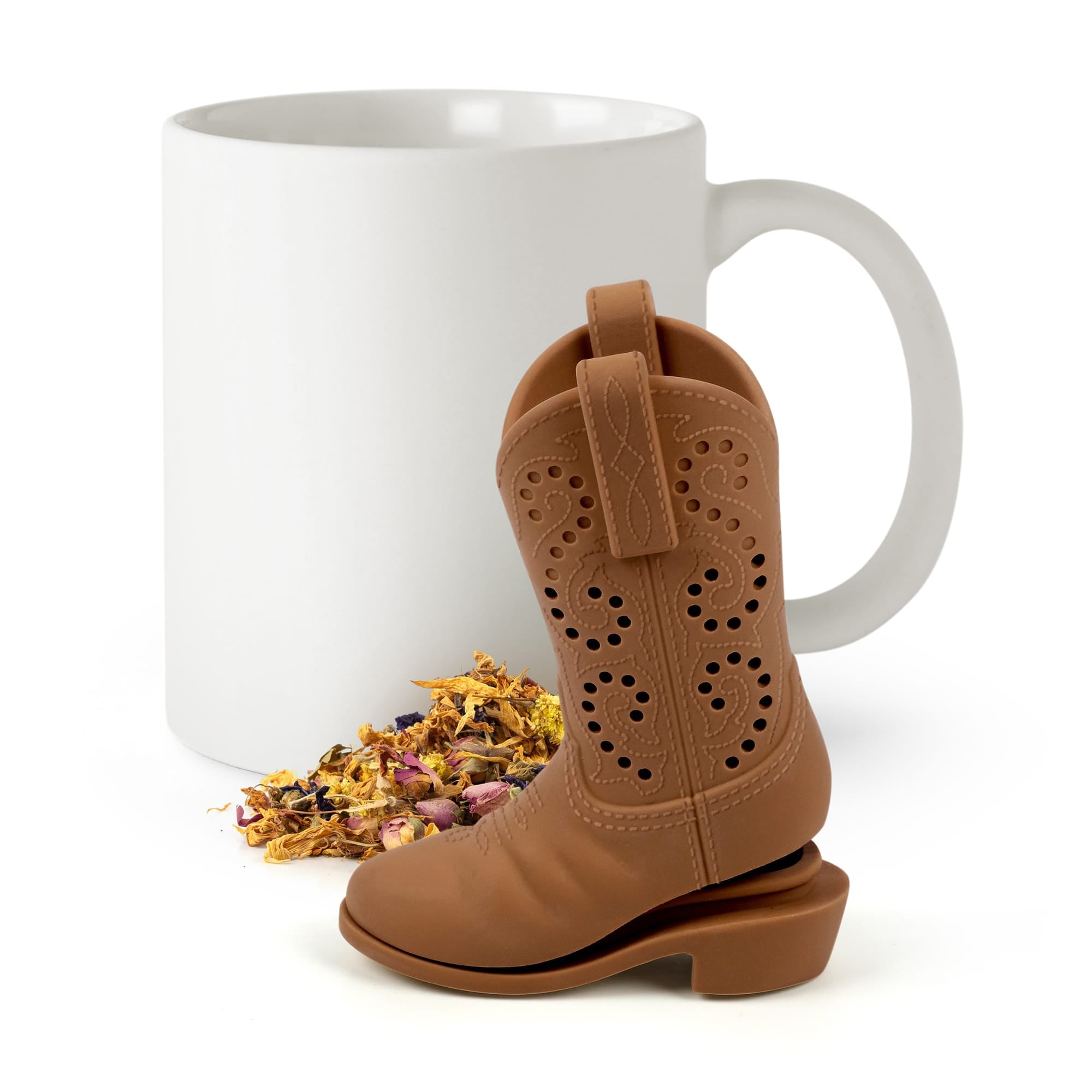 Fred Tea-Haw! Cowboy Boot Tea Infuser