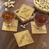 Virginia State Puzzle 4 Piece Bamboo Coaster Set with Case - A. Dodson's